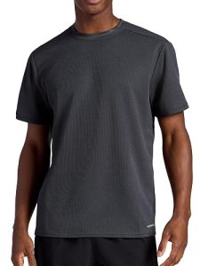 HEAD Men’s Elite Flex Short Sleeve Waffle Tech Crewneck T-Shirt