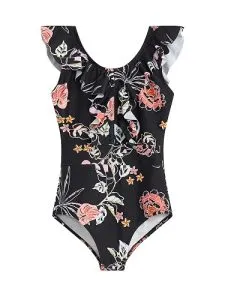 Kanu Surf Girls' Gianna Beach Sport Ruffle One Piece
