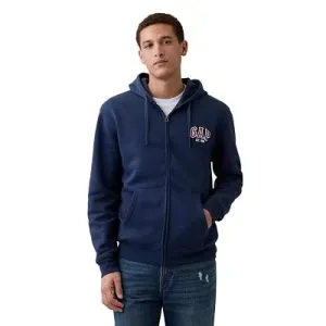 GAP Men’s Hooded Est. 1969 Logo Full Zip (all sizes)