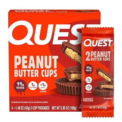 Quest Nutrition Peanut Butter Cups, 4 Count - $6.08 ($11.99)