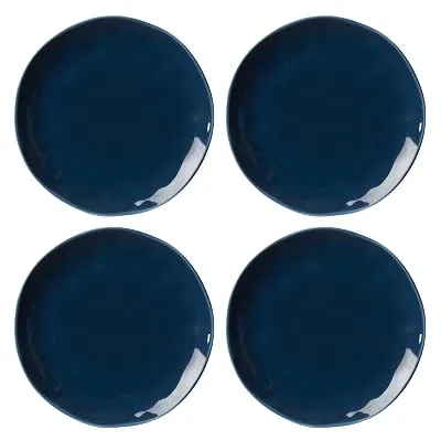 Lenox Blue Bay Colors 4Pc Accent Plates, 4.30 LB