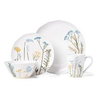 Lenox Wildflowers Stoneware 16-Piece Dinnerware Set for 4