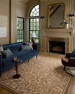 Loloi Chris Loves Julia Rue Bark / Mocha 7'-6" x 9'-6" Area Rug
