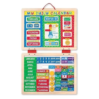 Melissa & Doug My First Daily Magnetic Calendar