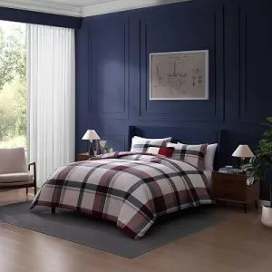 Tommy Hilfiger Twin Size Comforter Set with Matching Sham