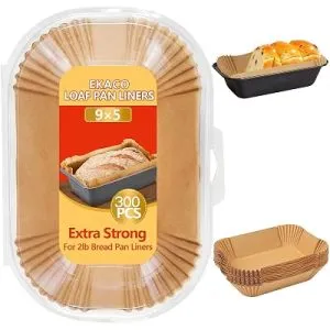 EKACO 300 PCS Loaf Pan Liners, 9×5