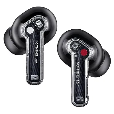 Nothing Ear Wireless Earbuds Bluetooth, 11mm Deep Bass Boost