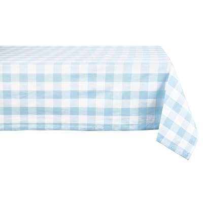 DII Buffalo Check Tablecloth Light Blue - $15.00 ($25.06)