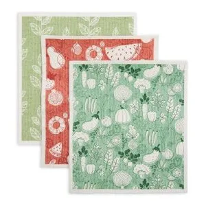 DII Swedish Dishcloths for Kitchen & Cleaning, 7.75×6.75