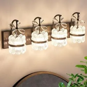DIAMONDFORGE Bathroom Lights Over Mirror