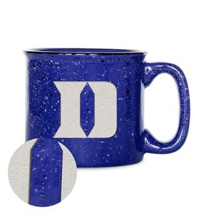 Rico Industries NCAA Duke Blue Devils Speckle 12oz Laser
