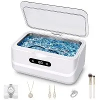 EXTAFIY Ultrasonic Jewelry Cleaner 48KHz Cleaning Machine