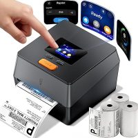 Phomemo D420D Touchscreen 4×6 Shipping Label Printer with 750 Labels