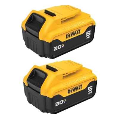 DEWALT DCB205-2 20V MAX 5Ah 2pk Lithium Ion Batteries - $94 ($249)
