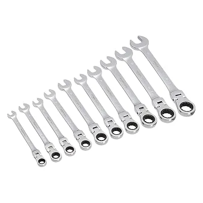 Amazon Basics Flexible Gear Ratcheting Wrench Set, 10-Piece - $24.45 ($37.23)