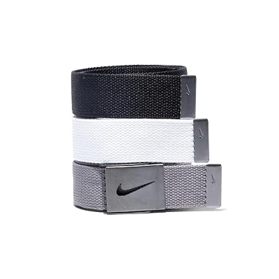 Nike Men’s Standard 3 Pack Golf Web Belt, One Size - $17.35 ($30.00)