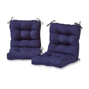 Greendale Home Fashions Tufted Outdoor Chair Cushions Set of 2