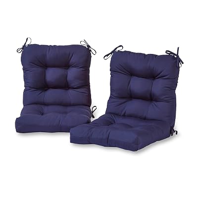 Greendale Home Fashions Tufted Outdoor Chair Cushions Set of 2 - $58.52 ($132.00)