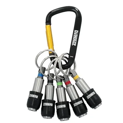 DEWALT Keyring Bit Holder Set 1/4 Inch Hex Bits - $13.48 ($19.99)