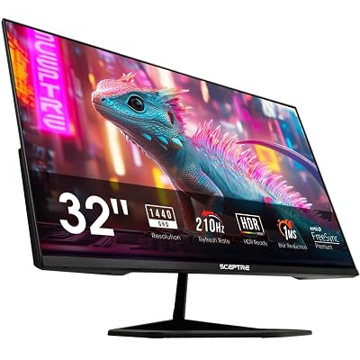 Sceptre New 32-inch 2K QHD 2560 x 1440 Prime Gaming Monitor - $147.98 ($217.97)