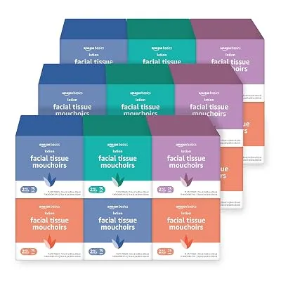 Amazon Basics Facial Tissues with Lotion