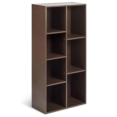 Amazon Basics 7 Cube Storage Organizer Bookcase - $39.06 ($62.25)