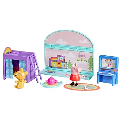 Peppa Pig Peppa’s Bedroom Set with 1 Figure and 7 Accessories - $8.88 ($15.99)