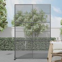 Casaphoria Metal Privacy Screen Outdoor, 72″ 47″