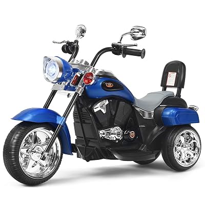 Costzon 6V Ride on Chopper Kids Motorcycle with Horn - $69.99 ($96.48)