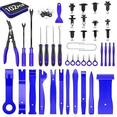 GOOACC Car Push Retainer Clips & Auto, 60Pcs Clips + 42 Remover - $15.34 ($26.99)