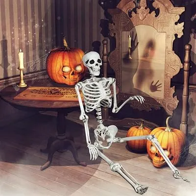 GIANTEX 5.4 Ft Halloween Skeleton - $29.99 ($49.99)