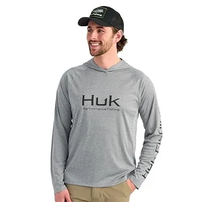 HUK Mens Pursuit Vented Long Sleeve Hoodie (all sizes) - $24.99 ($50.00)