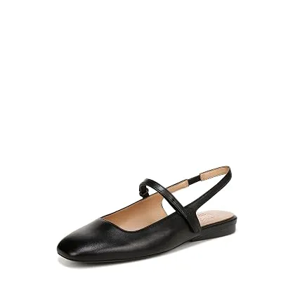 Naturalizer Womens Connie Mary Jane Slingback Ballet Flat Black Leather 8 - $51.00 ($94.55)