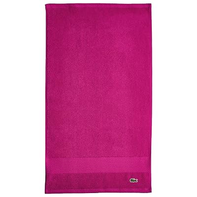 Lacoste Heritage 100% Supima Cotton Hand Towel 16″ x 30″ - $8.99 ($16.37)