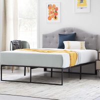 Linenspa 14 Inch Contemporary Metal Platform Bed Frame
