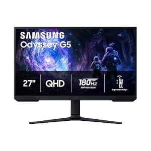 Samsung 27″ Odyssey G5 Series QHD Gaming Monitor