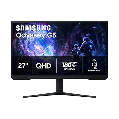 Samsung 27″ Odyssey G5 Series QHD Gaming Monitor - $149.99 ($177.83)