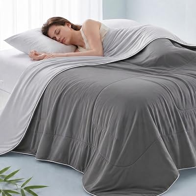 Madison Park Breathable Cooling Comforter Twin, 68×90 - $30.61 ($59.99)