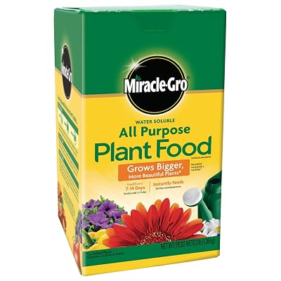 Miracle-Gro Water Soluble All Purpose Plant Food, 3 lb.