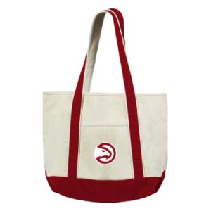 NBA Canvas Tote Bags for $2: Hawks and Raptors