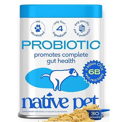 Native Pet Probiotics for Dogs