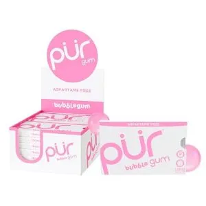 PUR Gum Bubblegum, 108 Count