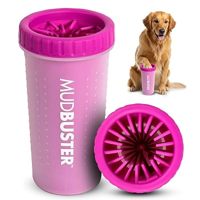 Dexas MudBuster Large Dog Paw Cleaner, Fits 2.5″-3.5″ Wide Paws - $10.00 ($19.24)