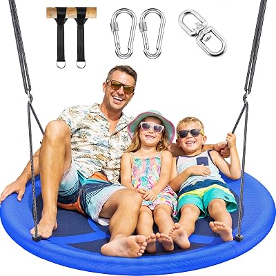 Everyfun Saucer Tree Swing 43 Inch 700lbs Capacity - $32.61 ($56.36)