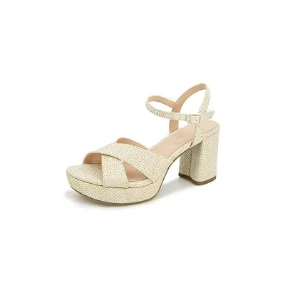 KENNETH COLE Reaction Womens REEVA PLATFORM NATURAL WEAVE 10 - $31.57 ($46.50)
