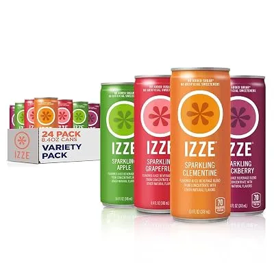 Izze Sparkling Juice, 24 Count