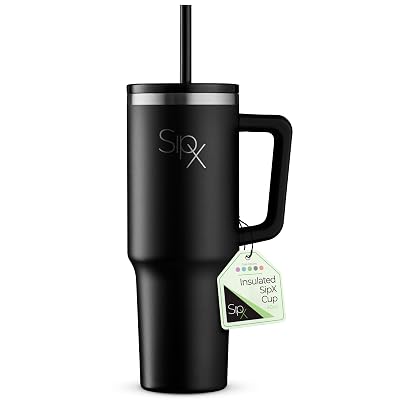 SIPX™ 40 oz Insulated Tumbler with Handle & Straw - $12.80 ($24.99)