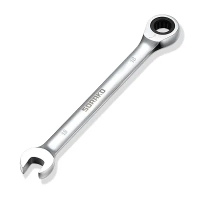 SORAKO 18mm Ratcheting Combination Wrench - $4.95 ($8.99)