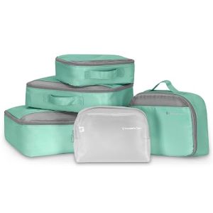 Traveler’s Choice Cloverland Packing Cubes, 5-Piece Set