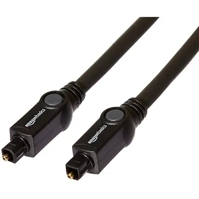 Amazon Basics Toslink Digital Optical Audio Fiber Optic Cable - $6.56 ($11.09)